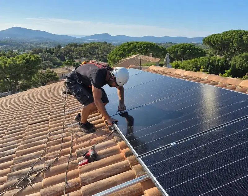 Installateur panneaux solaires Lamarque — pose photovoltaïque sur toiture